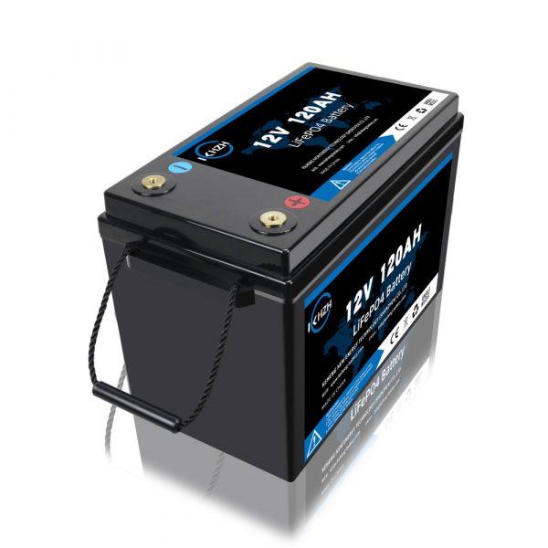 120AH 12V LiFePO4 series connection capable battery - Image 2