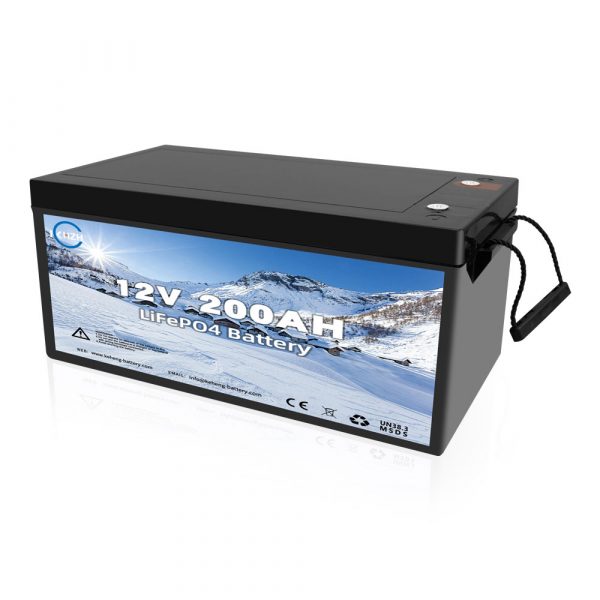 Deep Cycle 12V 200ah LiFePO4 battery with low temperature - Image 5