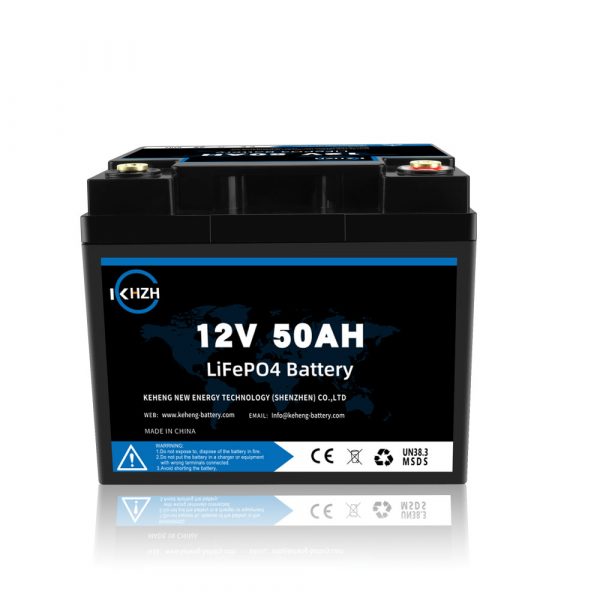 50AH 12V LiFePO4 series connection capable battery - Image 2