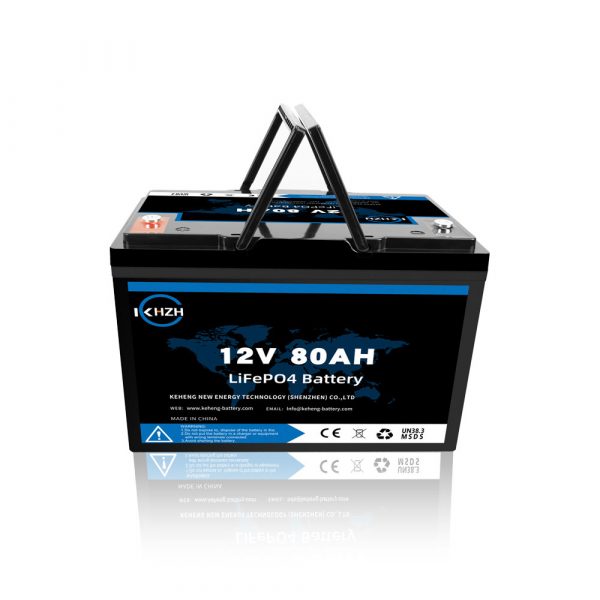 12V 80AH LiFePO4 series connection capable battery - Image 2