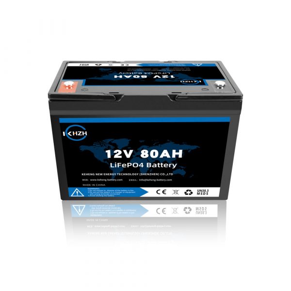 12V 80AH LiFePO4 series connection capable battery - Image 3