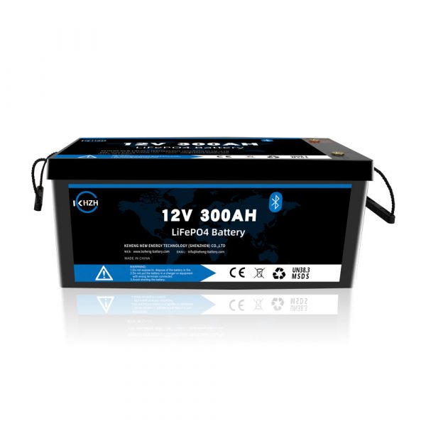 300AH 12V LiFePO4 bluetooth battery