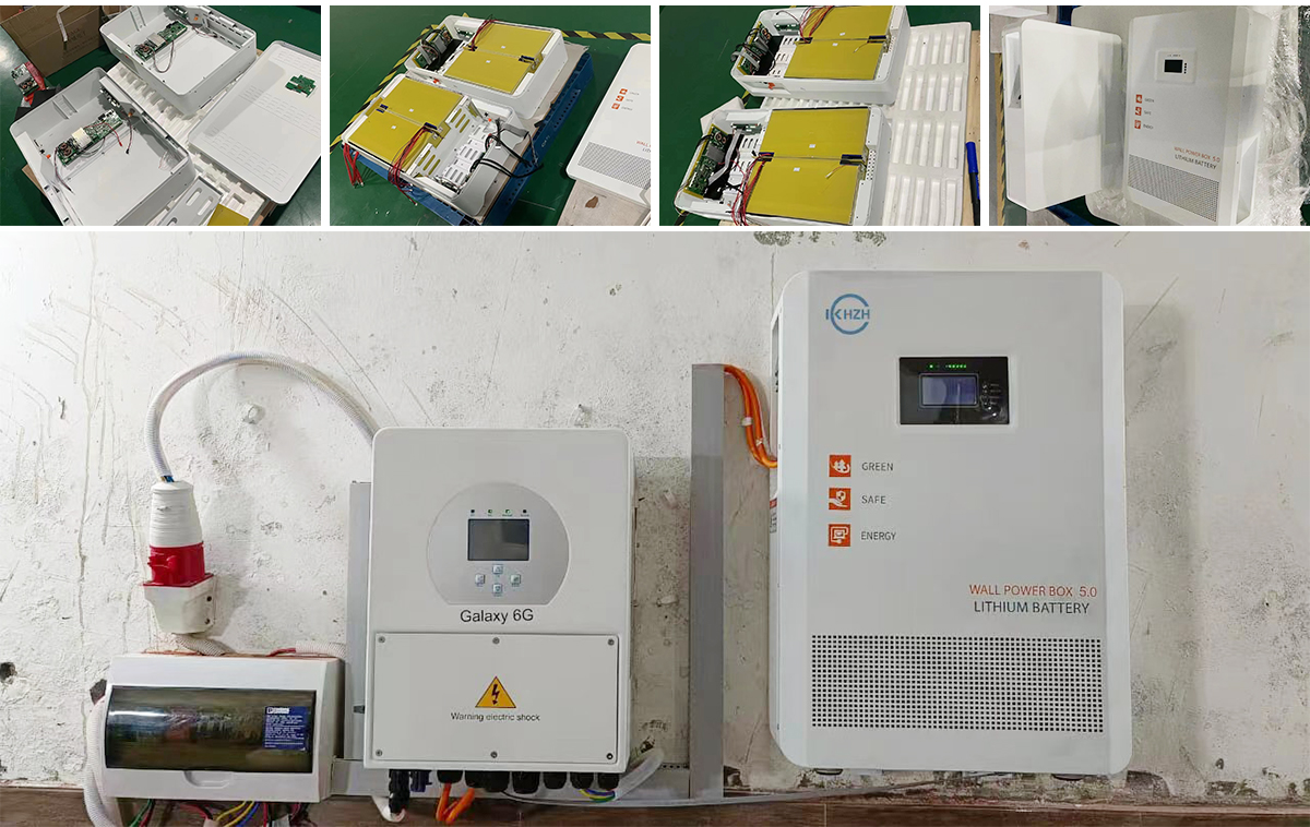 5KWH LiFePO4 Powerwall for home Energy Storage System Project