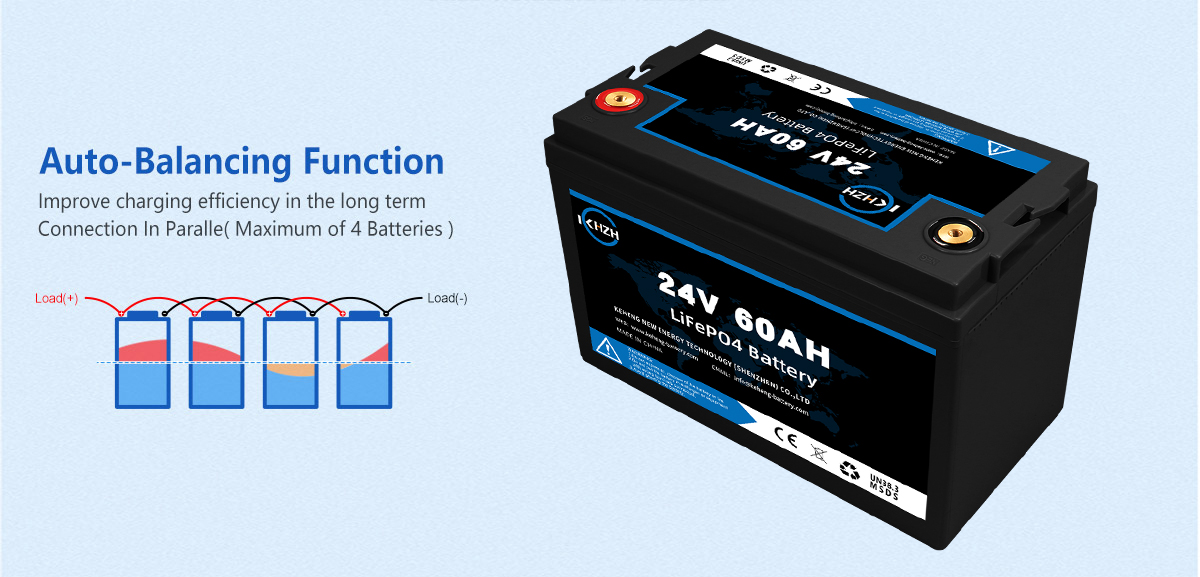 Connection In Paralle batteries