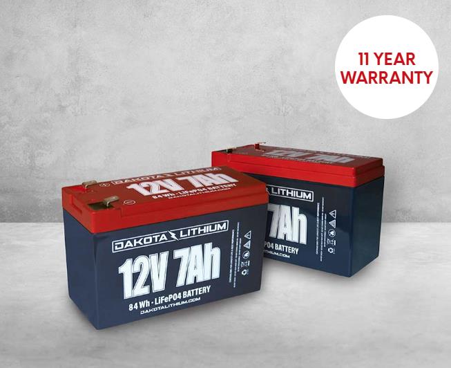  DAKOTA LITHIUM 12V 14AH LIFEPO4 Deep Cycle Marine LiFePO4 Battery