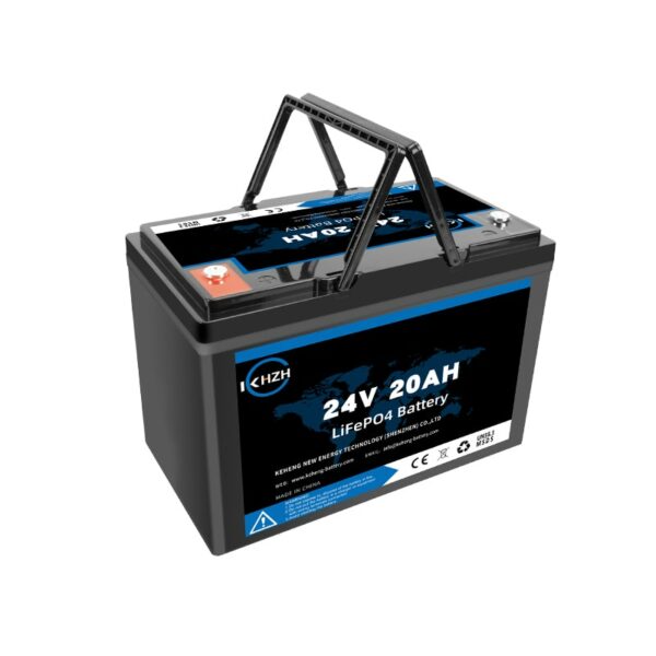 24v 20ah deep cycle lithium lifepo4 battery