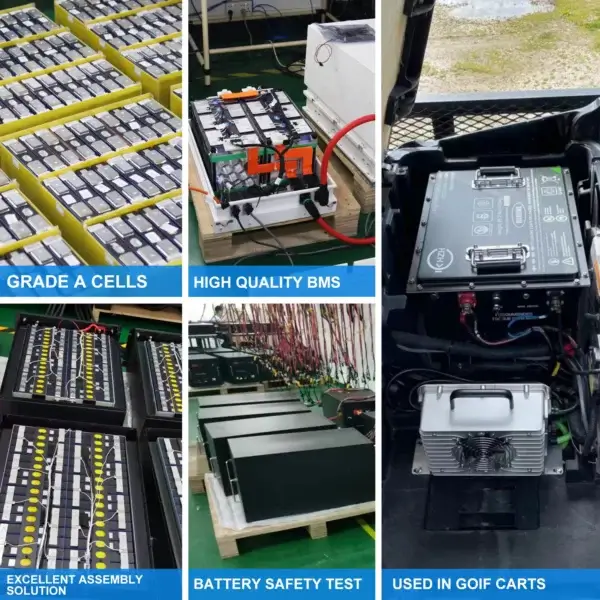 48v 200ah lithium golf cart battery