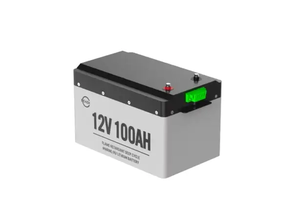 12V100A Anti-Fire Lithium Iron Phosphate Battery with Communication Protocol - Image 2